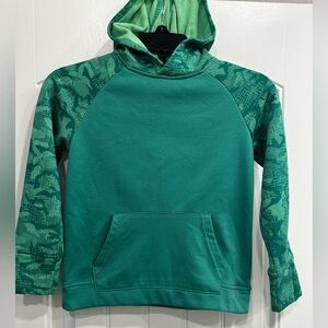 All in Motion Teal and Patterned Kids Hoodie